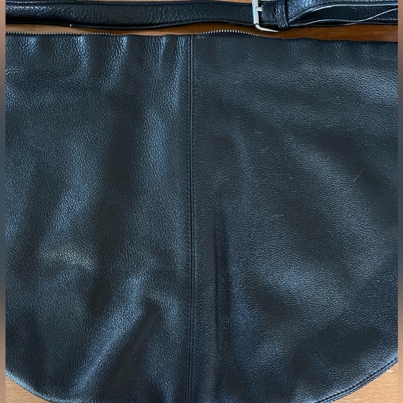 Rebecca Minkoff Black Leather Crossbody Bag - Picture 6 of 7